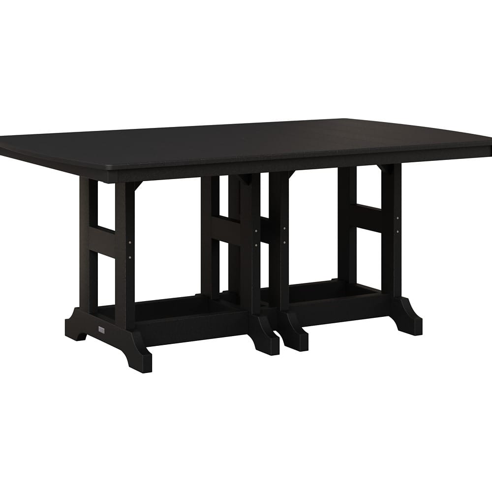 Berlin Gardens Outdoor Rectangular Counter Height Poly Dining Table