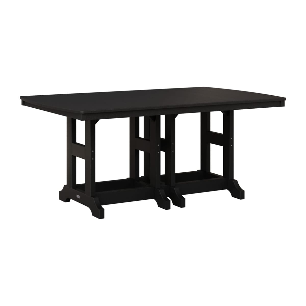 Berlin Gardens Poly Lumber Outdoor Counter Height Rectangular Dining Table