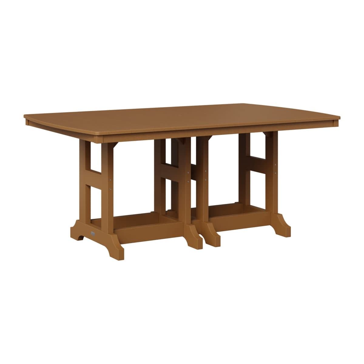 Berlin Gardens Poly Outdoor Bar Height Rectangular Dining Table