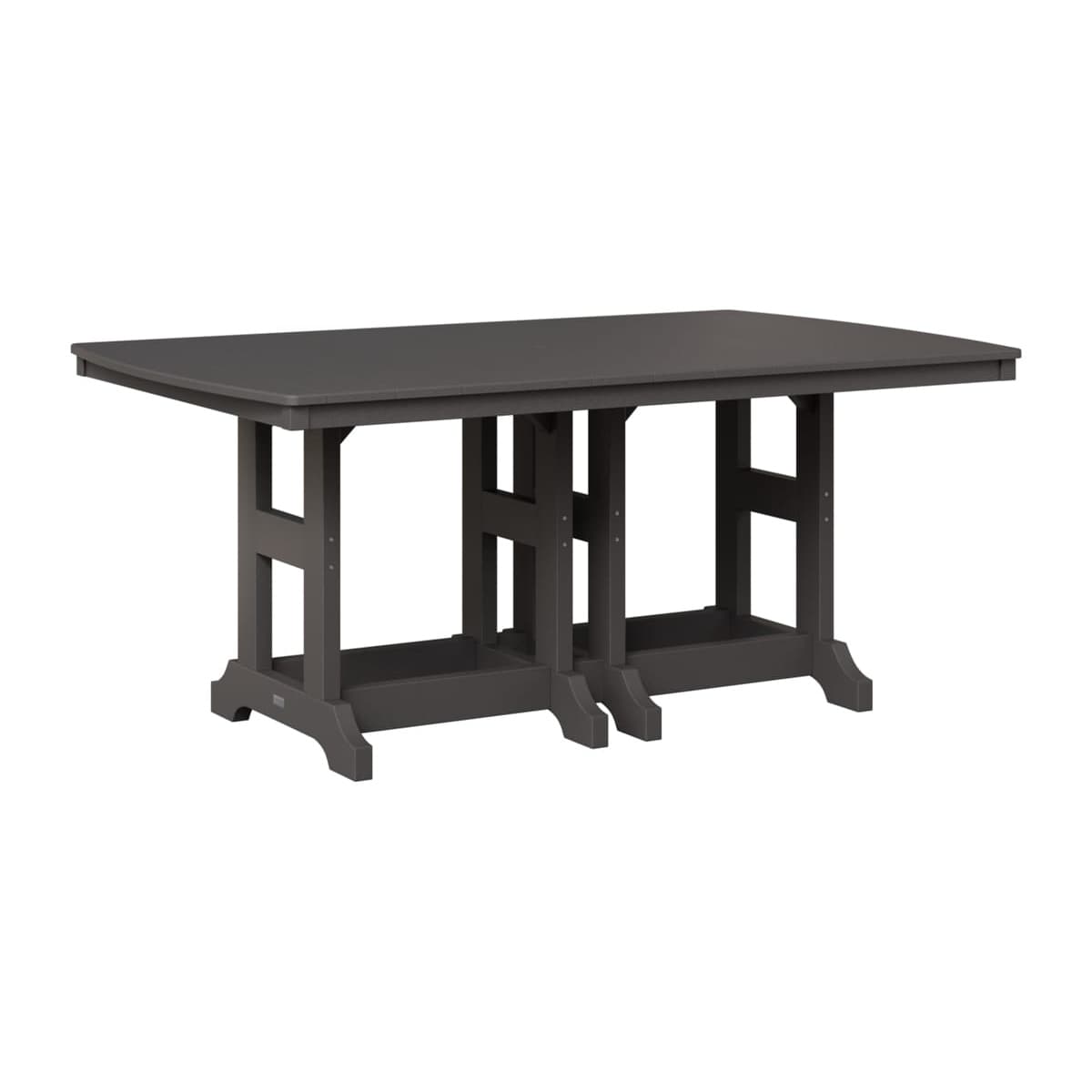 Berlin Gardens Poly Outdoor Bar Height Rectangular Dining Table