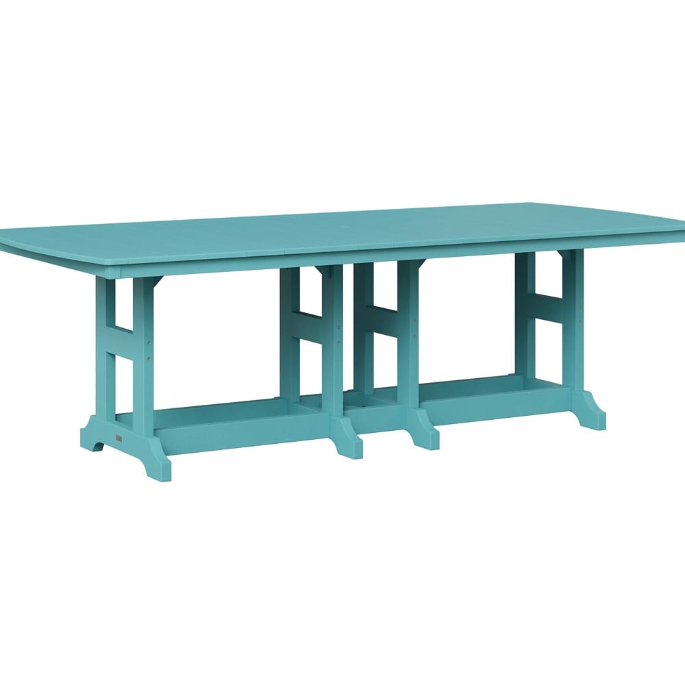 Berlin Gardens Outdoor Rectangular Bar Height Poly Dining Table