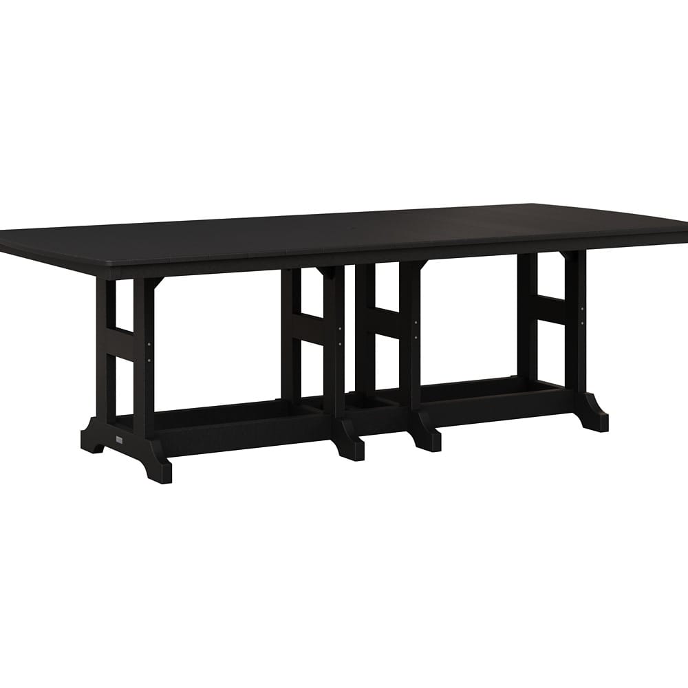 Berlin Gardens Outdoor Rectangular Bar Height Poly Dining Table