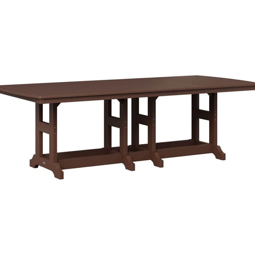 Berlin Gardens Outdoor Rectangular Counter Height Poly Dining Table