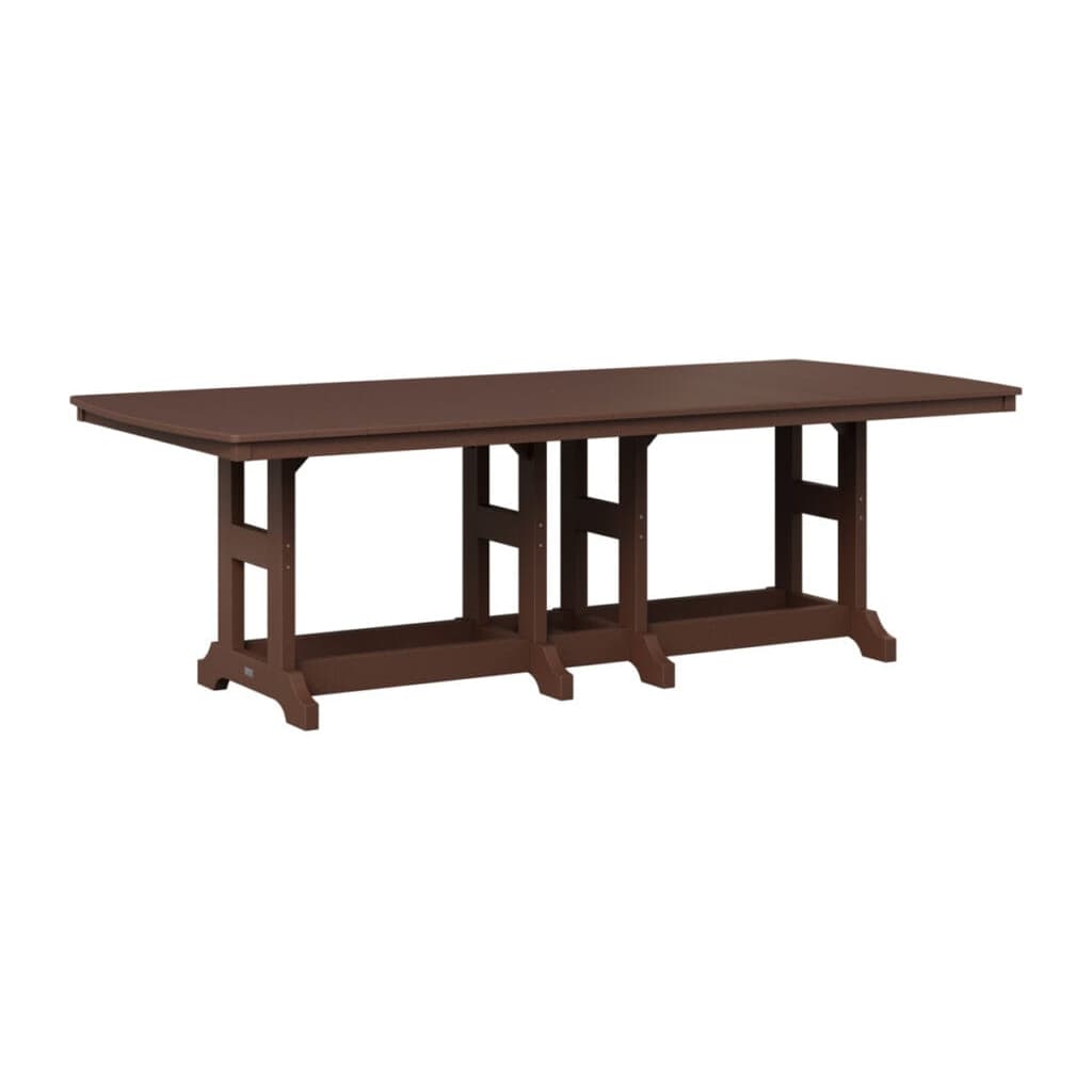 Berlin Gardens Poly Outdoor Bar Height Rectangular Dining Table