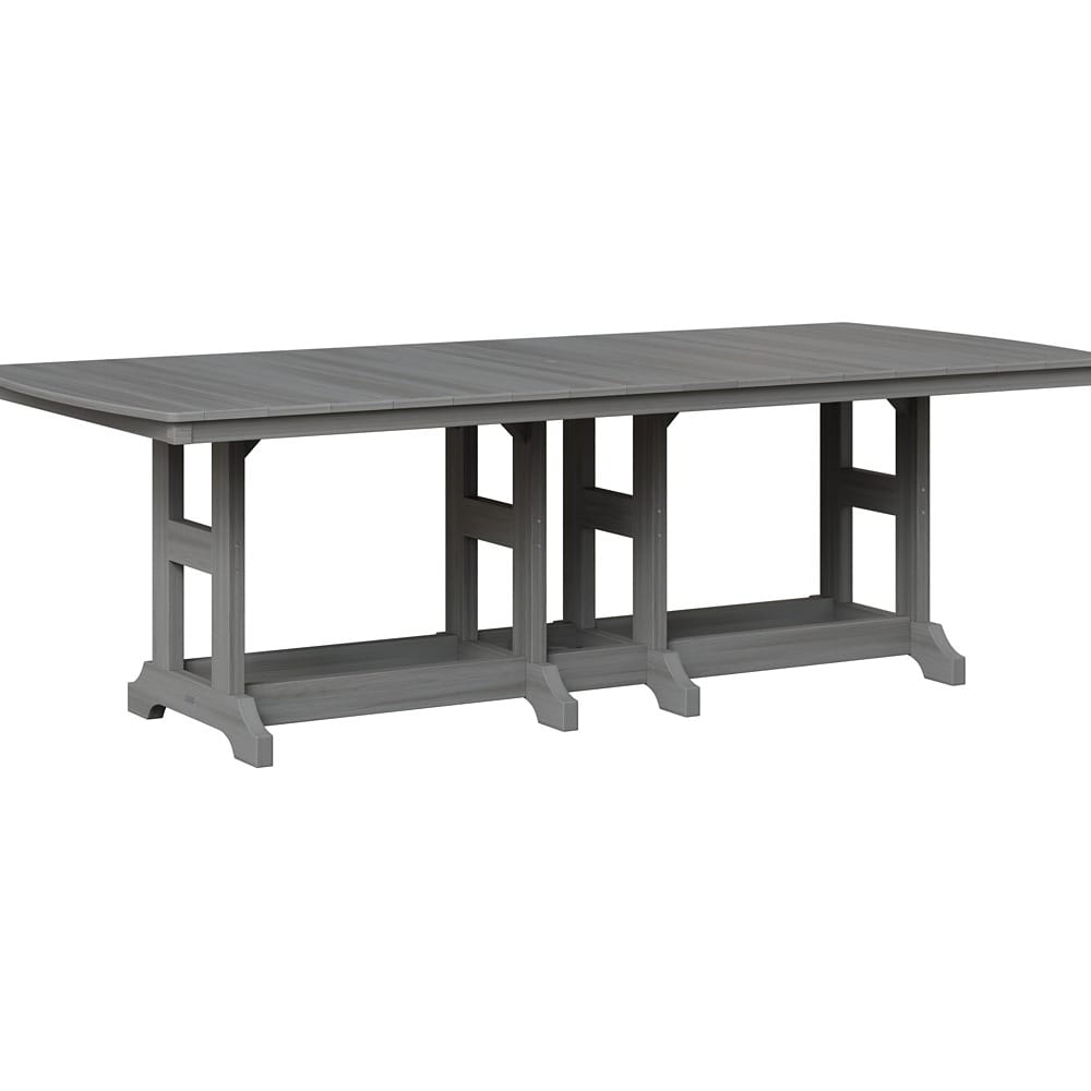 Berlin Gardens Outdoor Rectangular Bar Height Poly Dining Table