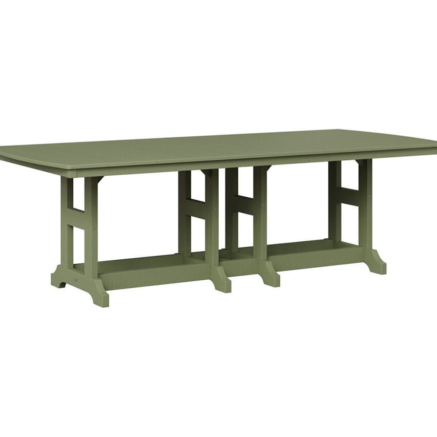 Berlin Gardens Outdoor Rectangular Bar Height Poly Dining Table