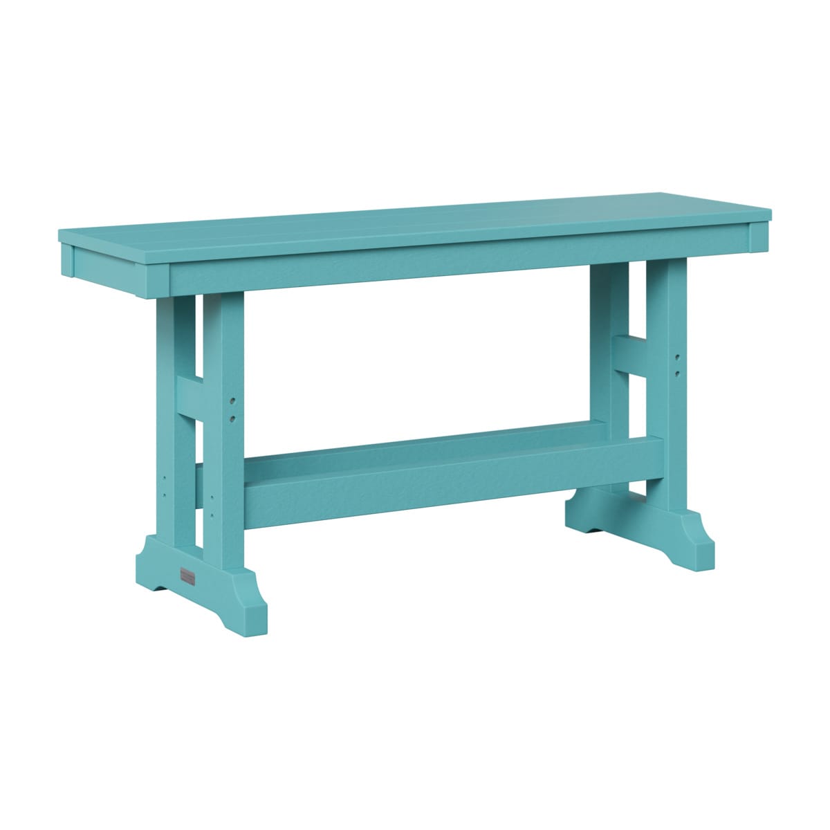 Berlin Gardens Outdoor Poly Counter Height Backless Bench