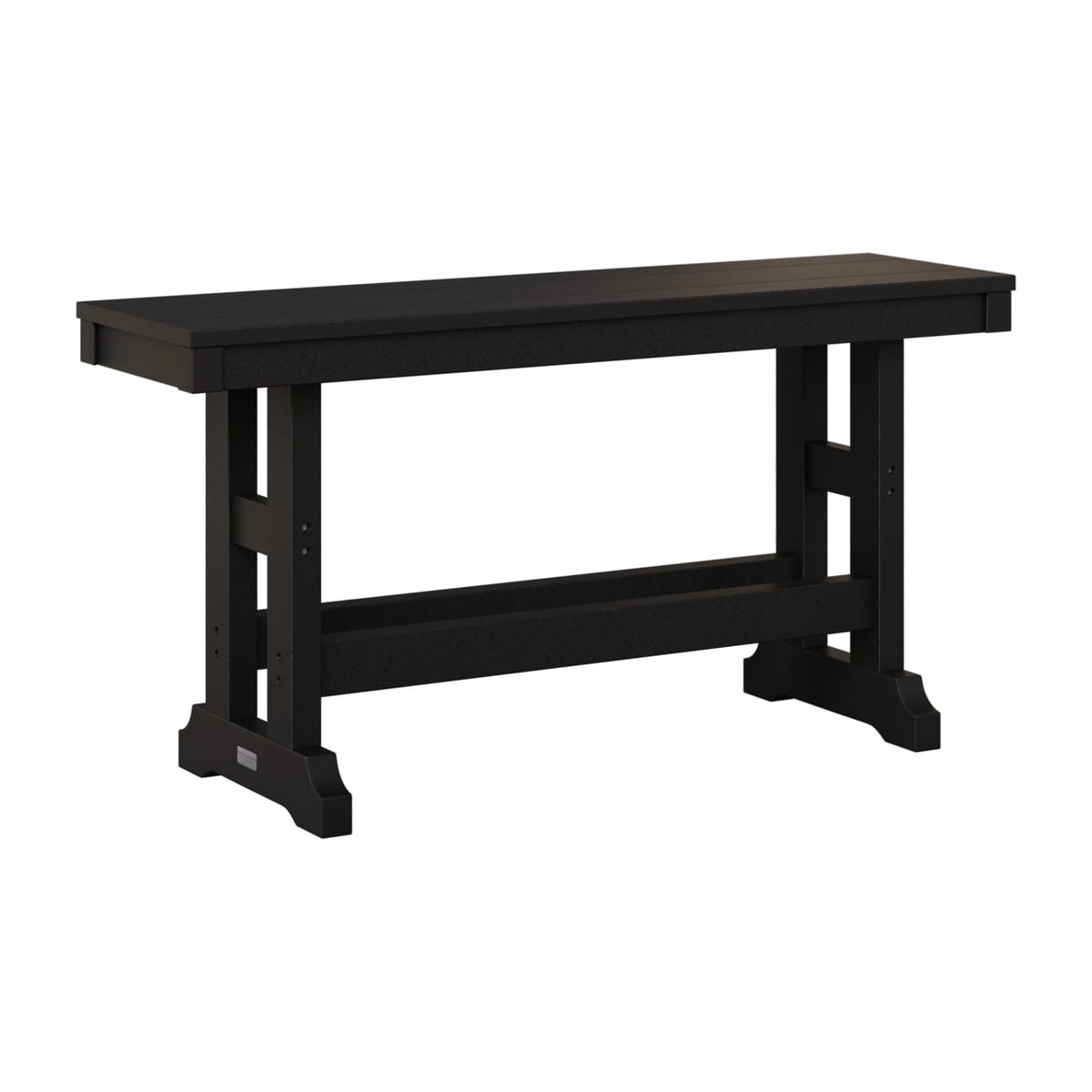 Berlin Gardens Outdoor Poly Counter Height Backless Bench