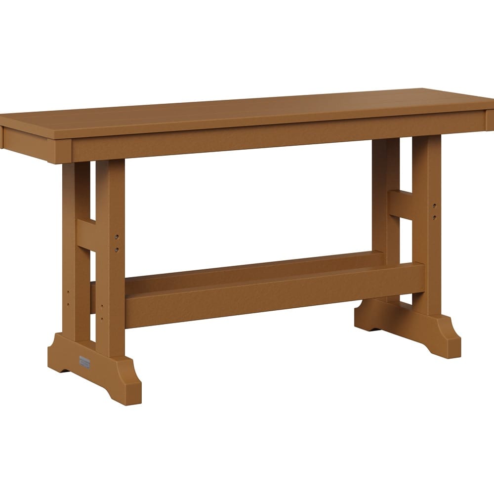 Berlin Gardens Outdoor Poly Counter Height Backless Bench