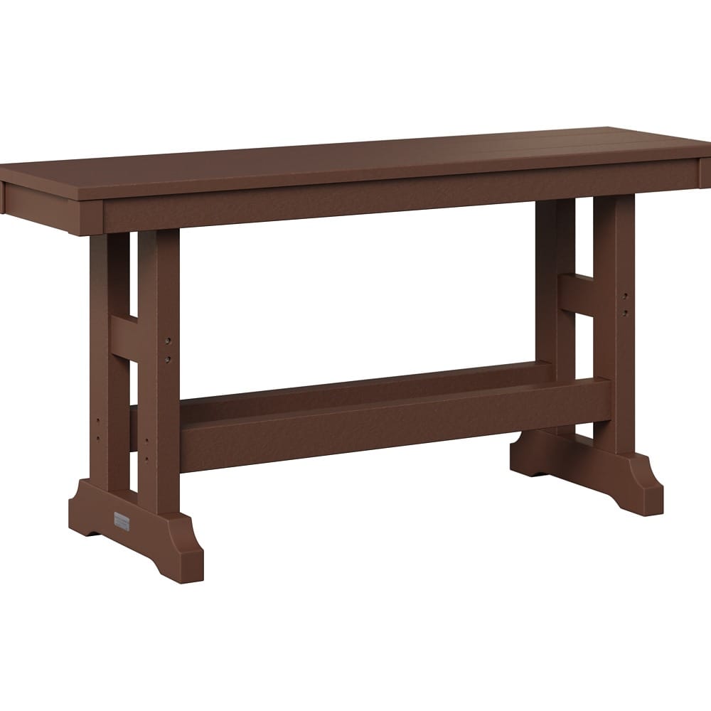 Berlin Gardens Outdoor Poly Counter Height Backless Bench