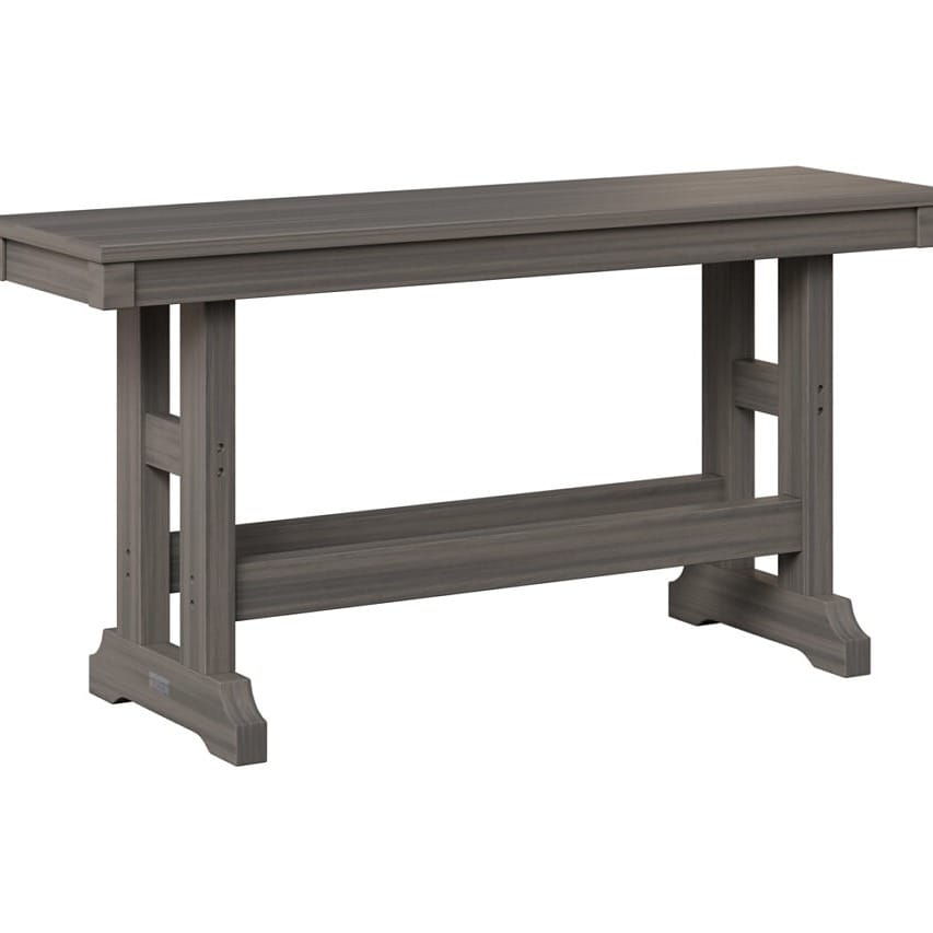 Berlin Gardens Outdoor Poly Counter Height Backless Bench