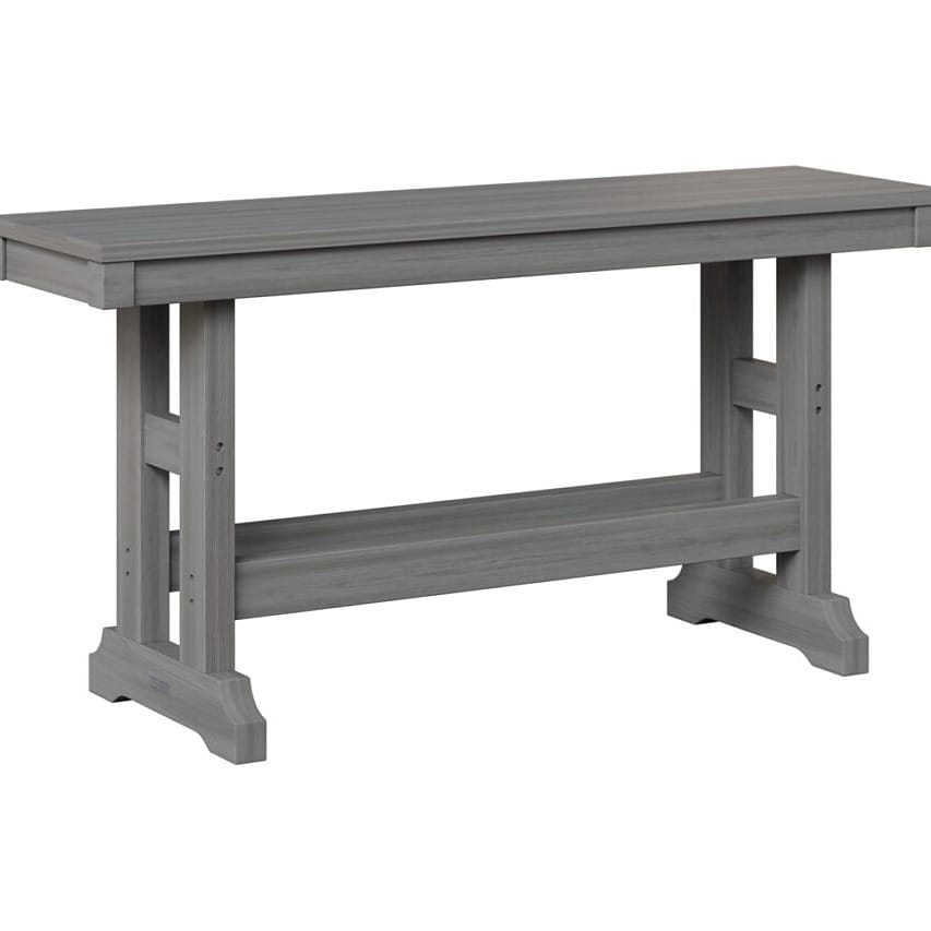 Berlin Gardens Outdoor Poly Counter Height Backless Bench