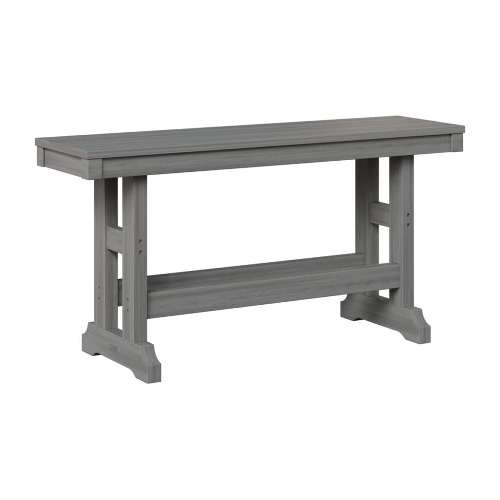 Berlin Gardens Outdoor Poly Counter Height Backless Bench