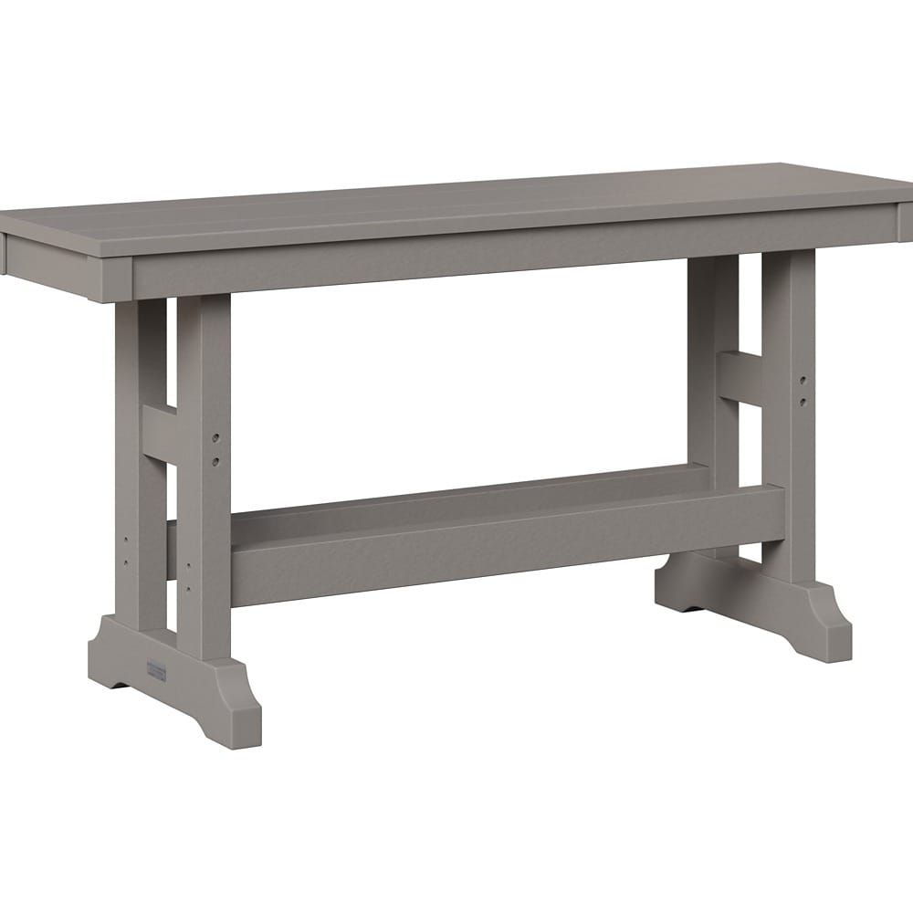 Berlin Gardens Outdoor Poly Counter Height Backless Bench