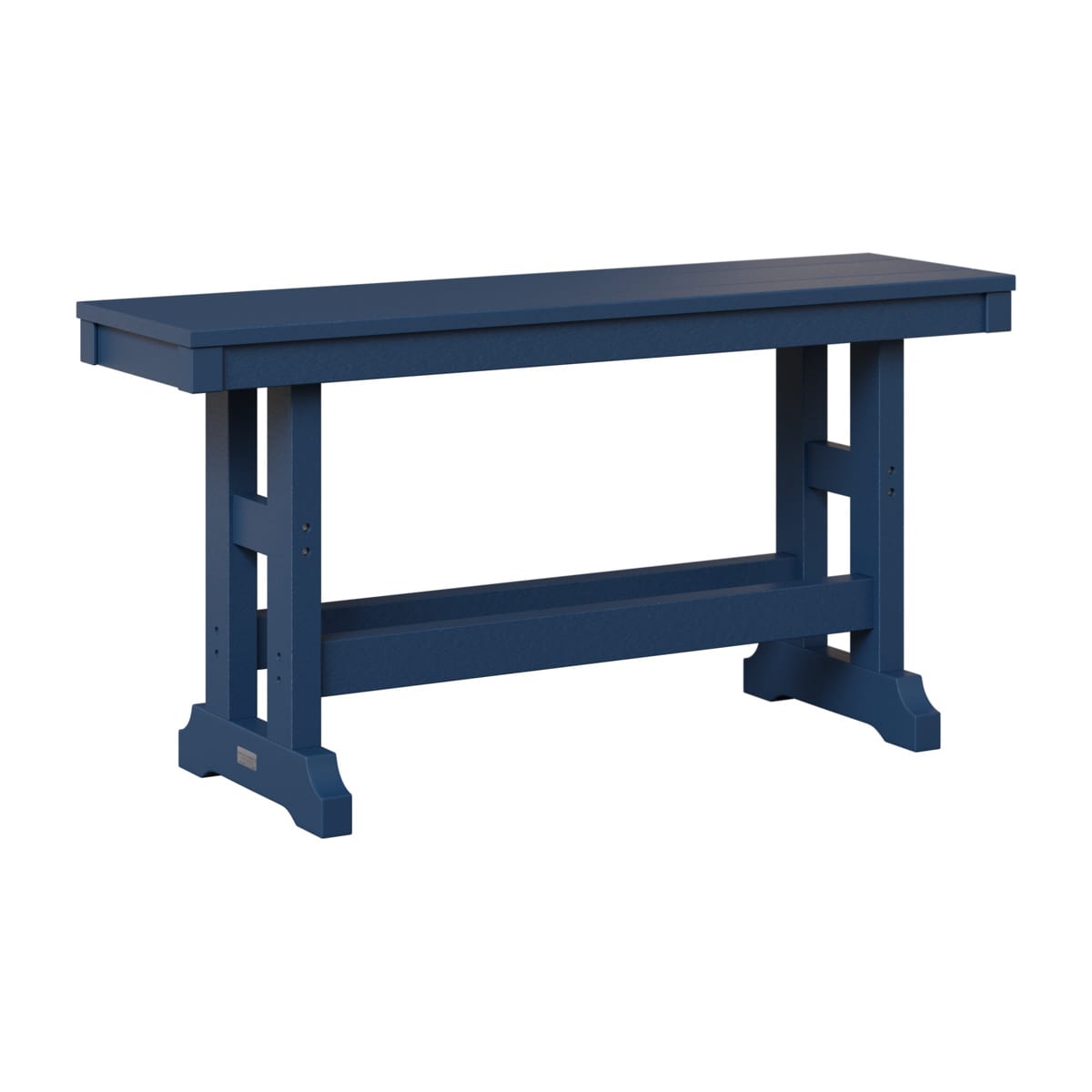Berlin Gardens Outdoor Poly Counter Height Backless Bench