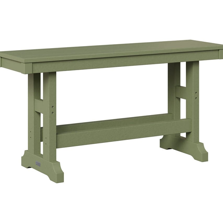 Berlin Gardens Outdoor Poly Counter Height Backless Bench