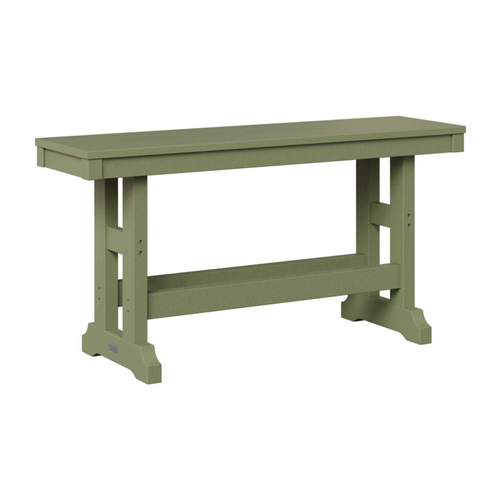 Berlin Gardens Outdoor Poly Counter Height Backless Bench