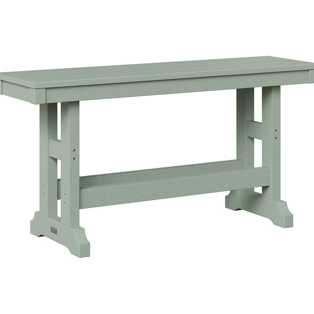 Berlin Gardens Outdoor Poly Counter Height Backless Bench