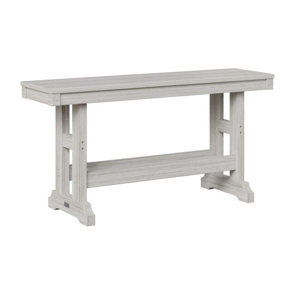 Berlin Gardens Outdoor Poly Counter Height Backless Bench