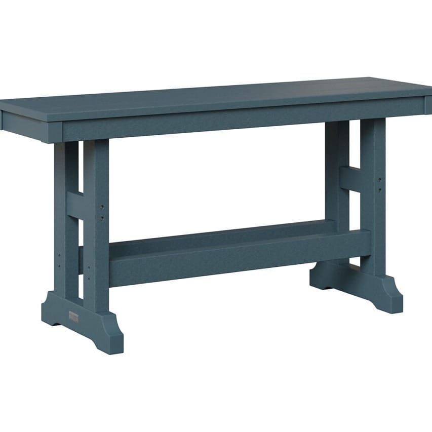 Berlin Gardens Outdoor Poly Counter Height Backless Bench