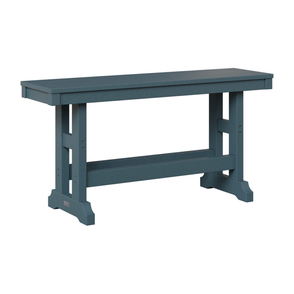 Berlin Gardens Outdoor Poly Counter Height Backless Bench