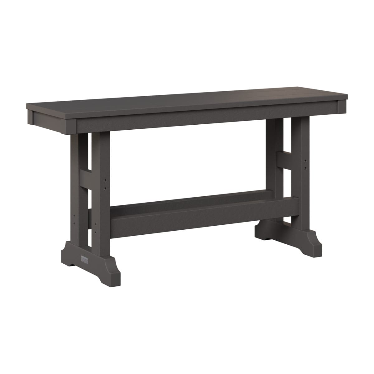 Berlin Gardens Outdoor Poly Counter Height Backless Bench