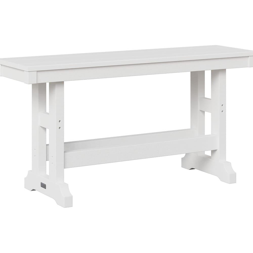 Berlin Gardens Outdoor Poly Counter Height Backless Bench
