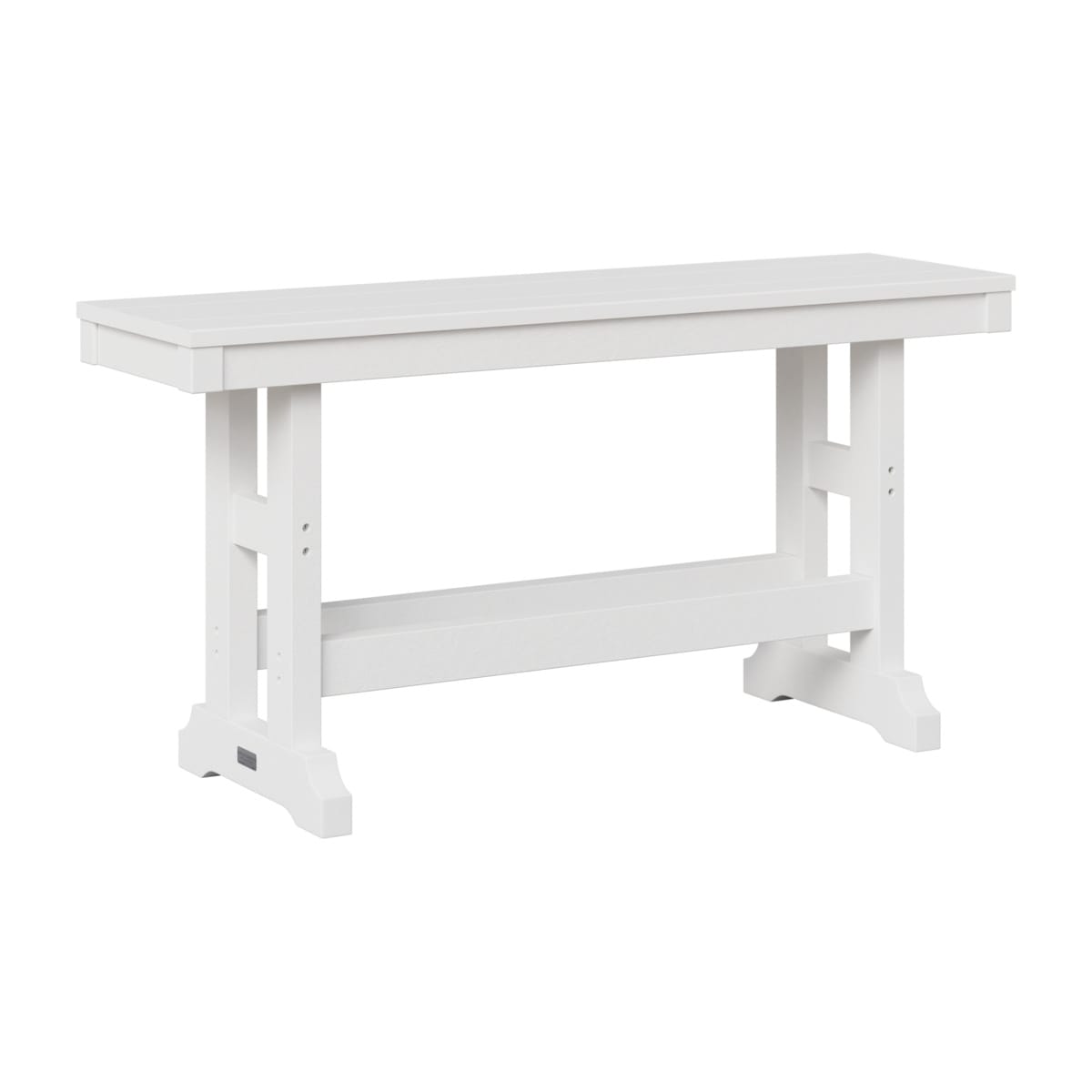Berlin Gardens Outdoor Poly Counter Height Backless Bench