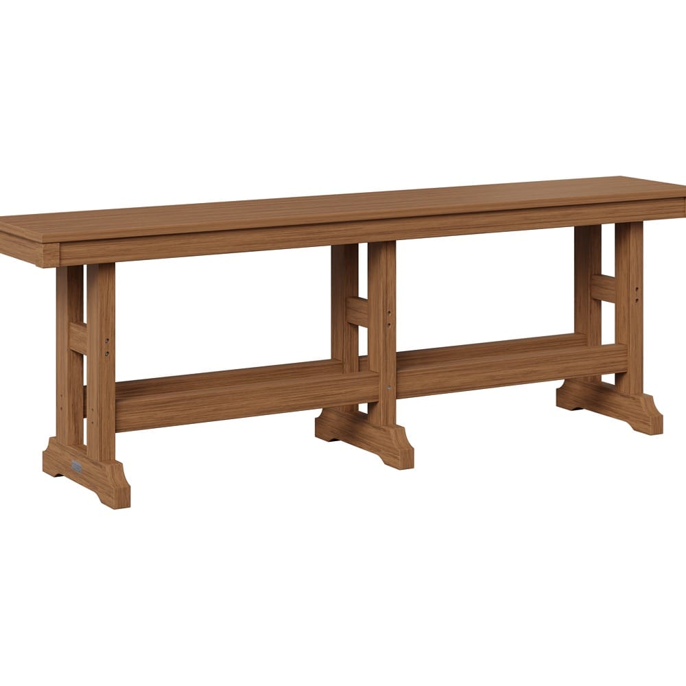 Berlin Gardens Outdoor Poly Counter Height Backless Bench