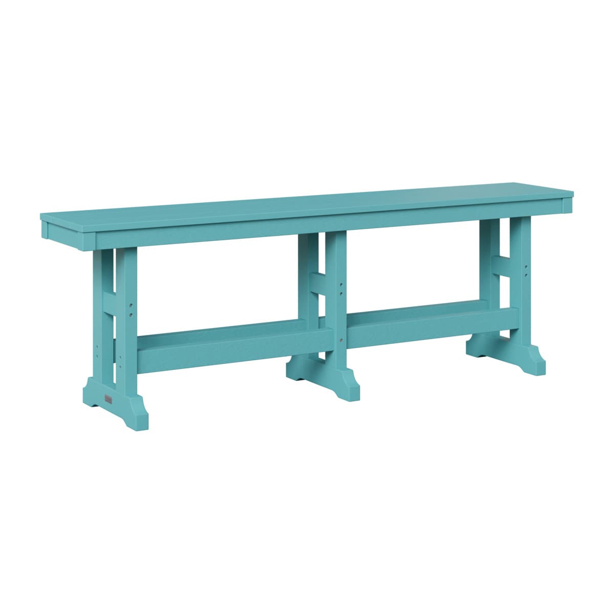 Berlin Gardens Outdoor Poly Counter Height Backless Bench