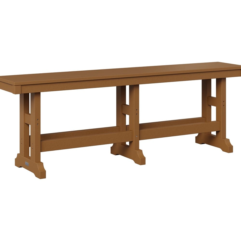 Berlin Gardens Outdoor Poly Counter Height Backless Bench