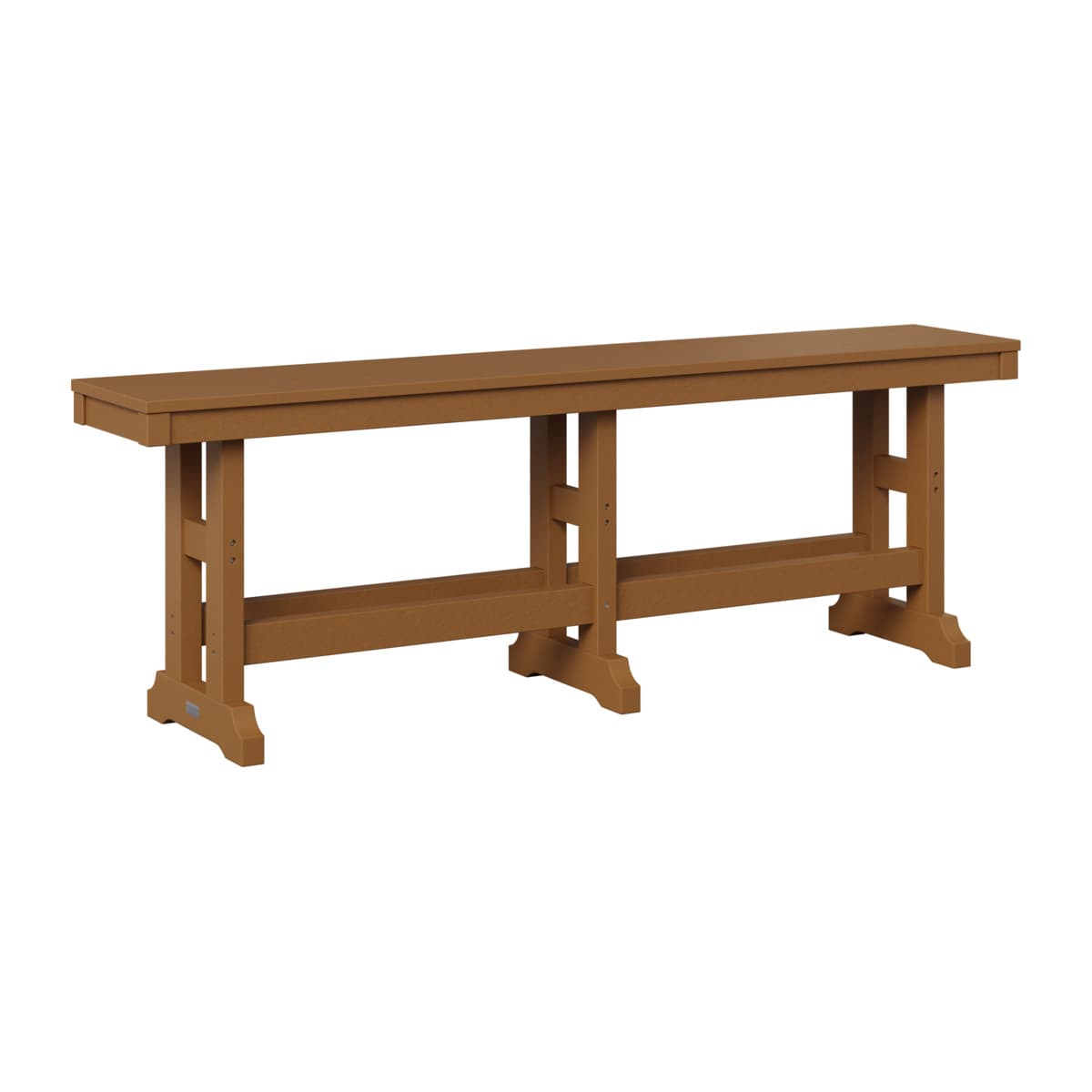 Berlin Gardens Outdoor Poly Counter Height Backless Bench