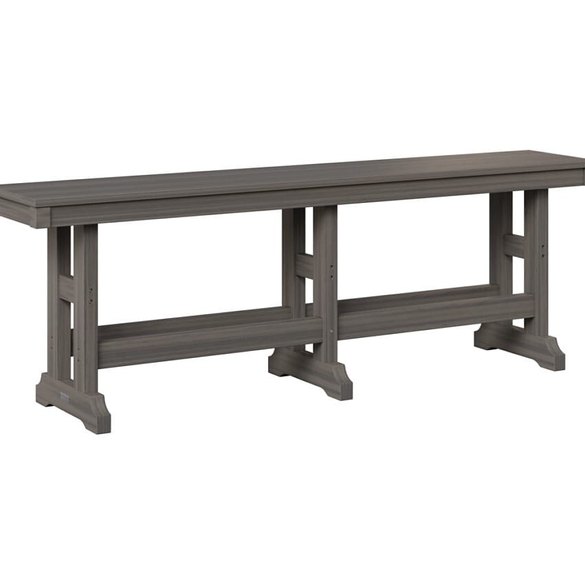 Berlin Gardens Outdoor Poly Counter Height Backless Bench