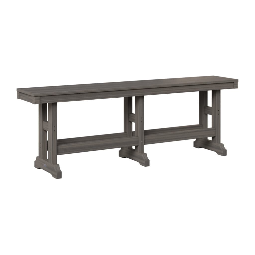 Berlin Gardens Outdoor Poly Counter Height Backless Bench