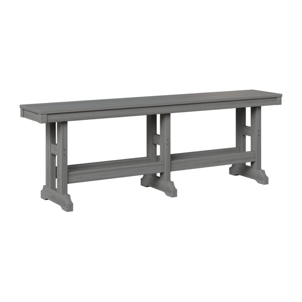 Berlin Gardens Outdoor Poly Counter Height Backless Bench