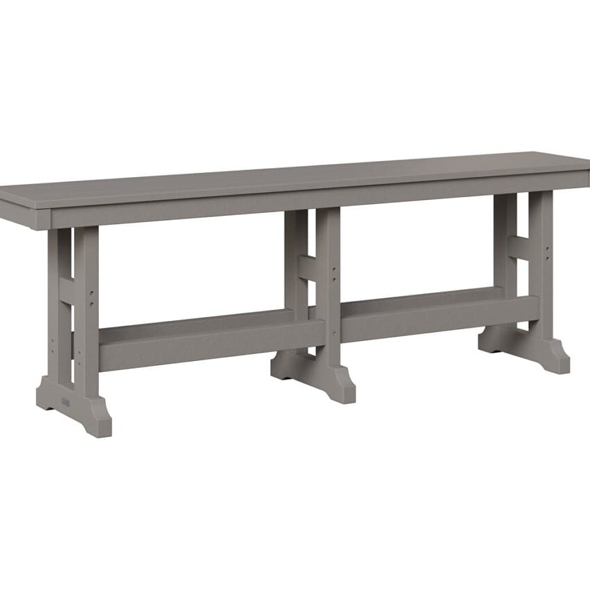 Berlin Gardens Outdoor Poly Counter Height Backless Bench