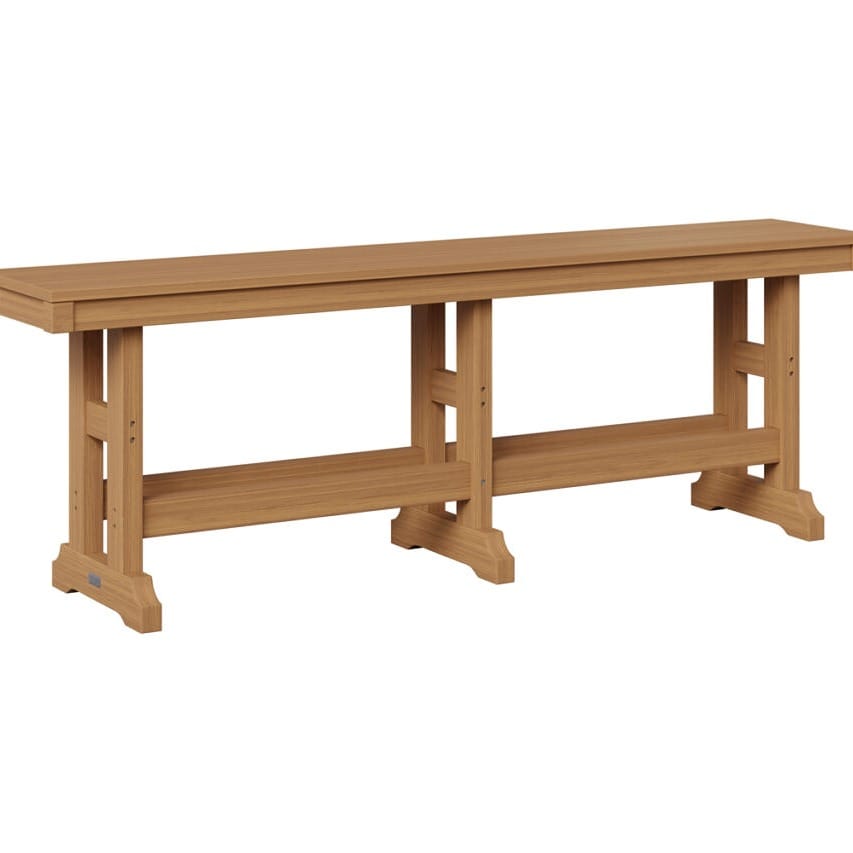 Berlin Gardens Outdoor Poly Counter Height Backless Bench