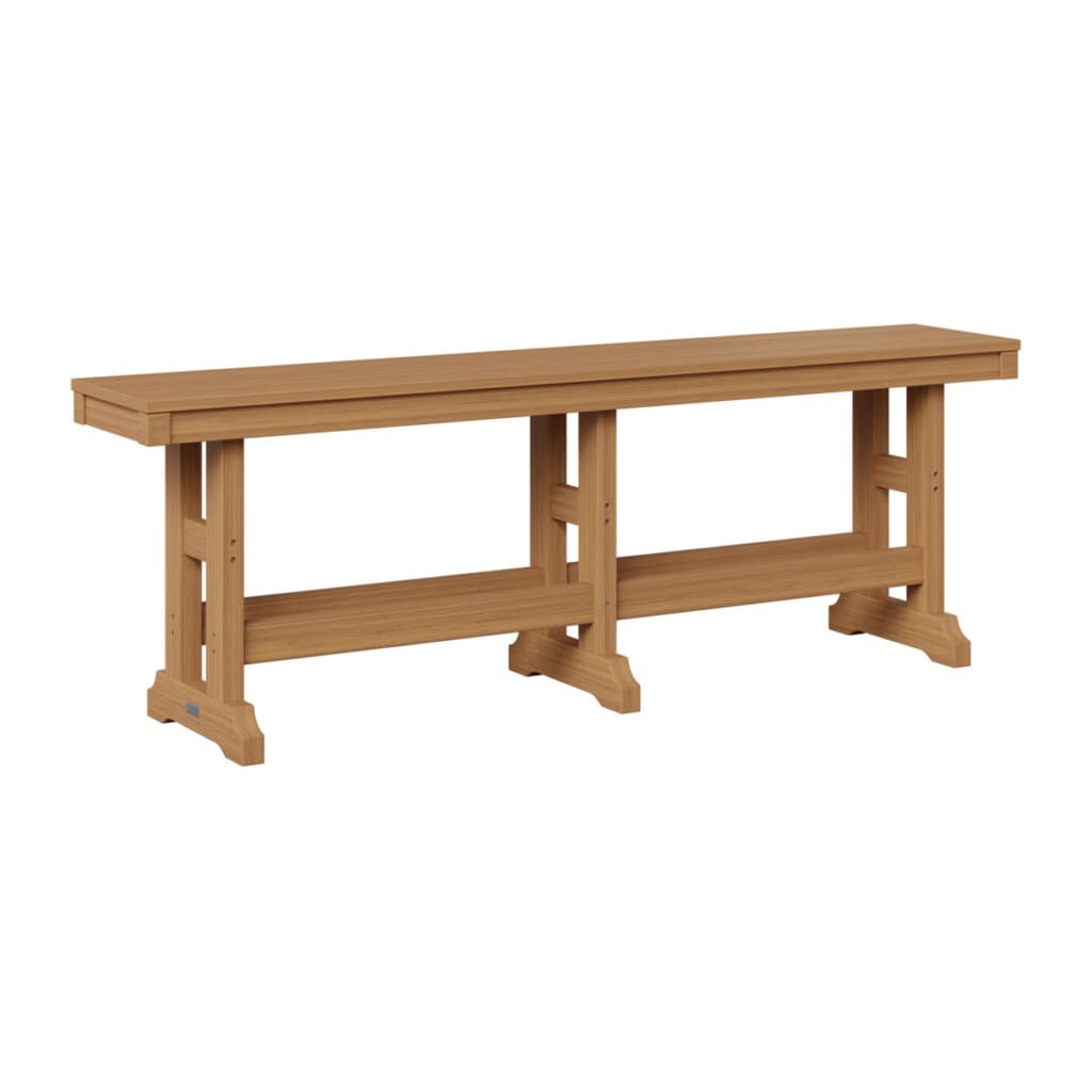 Berlin Gardens Outdoor Poly Counter Height Backless Bench