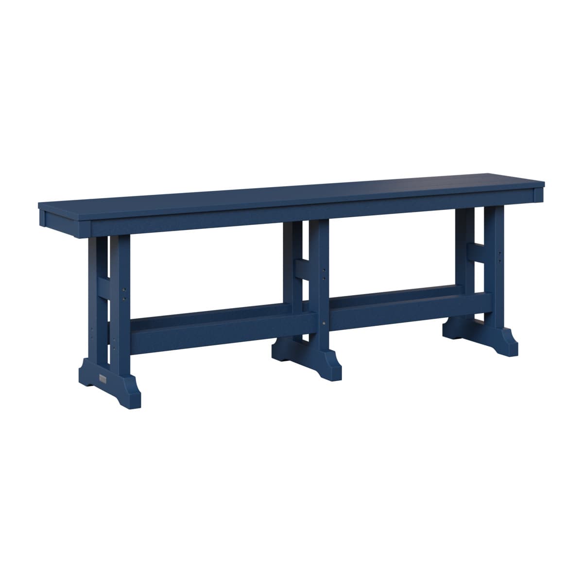 Berlin Gardens Outdoor Poly Counter Height Backless Bench