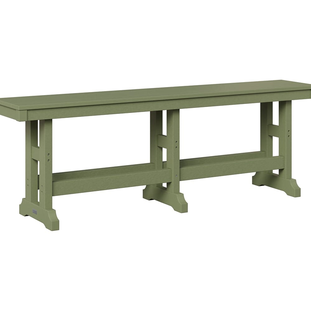 Berlin Gardens Outdoor Poly Counter Height Backless Bench
