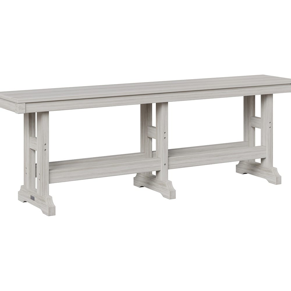 Berlin Gardens Outdoor Poly Counter Height Backless Bench