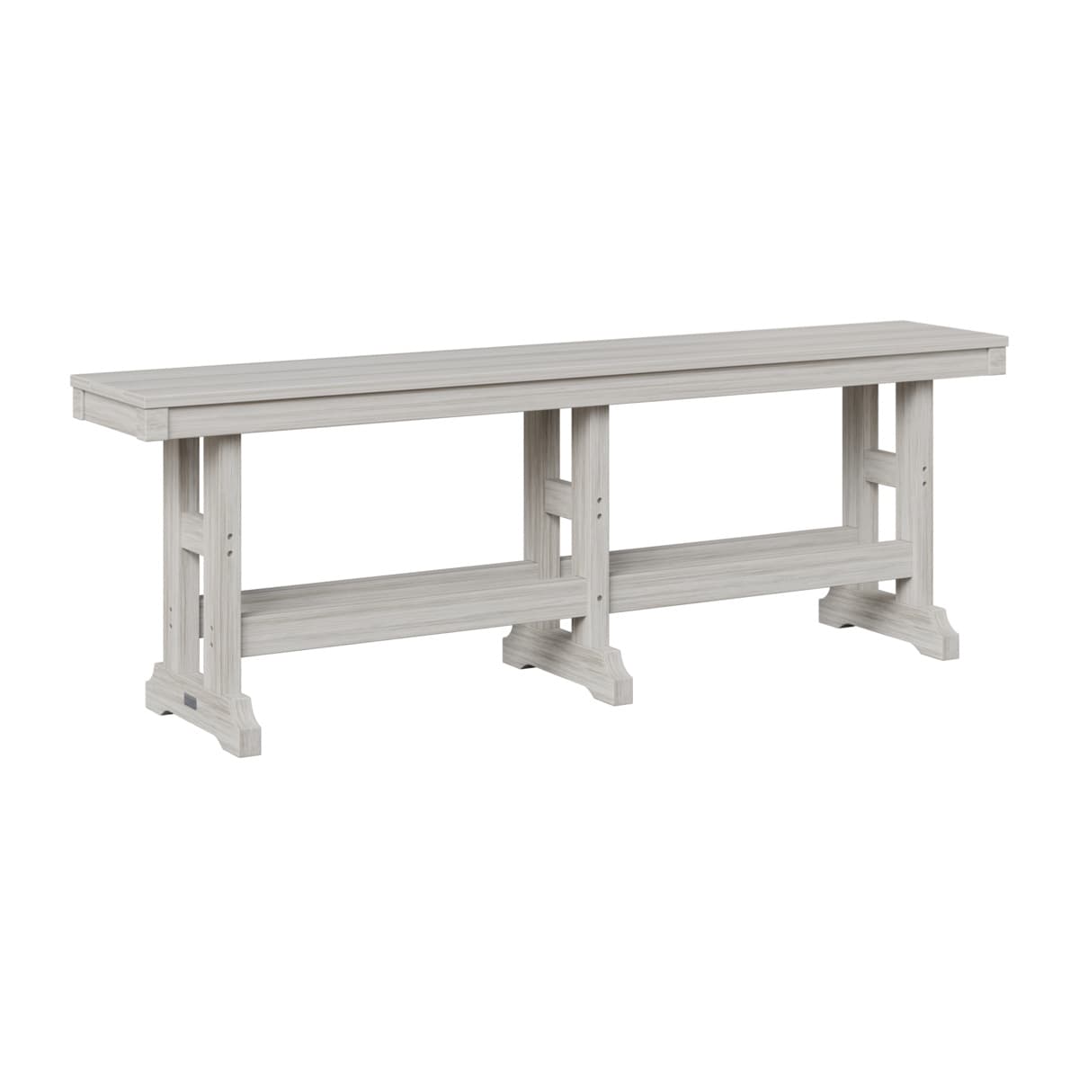 Berlin Gardens Outdoor Poly Counter Height Backless Bench