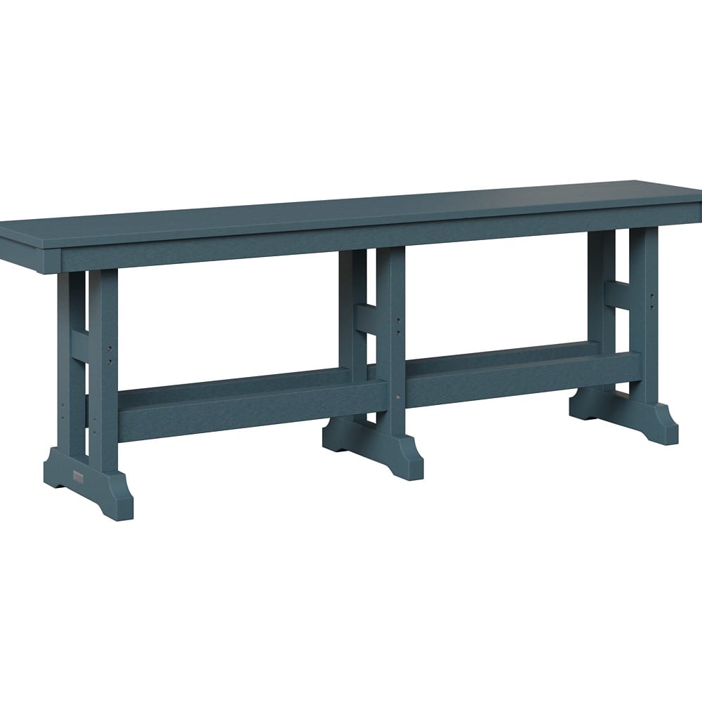Berlin Gardens Outdoor Poly Counter Height Backless Bench