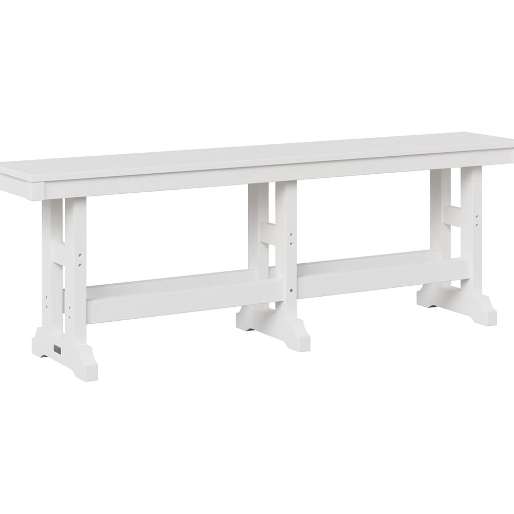 Berlin Gardens Outdoor Poly Counter Height Backless Bench