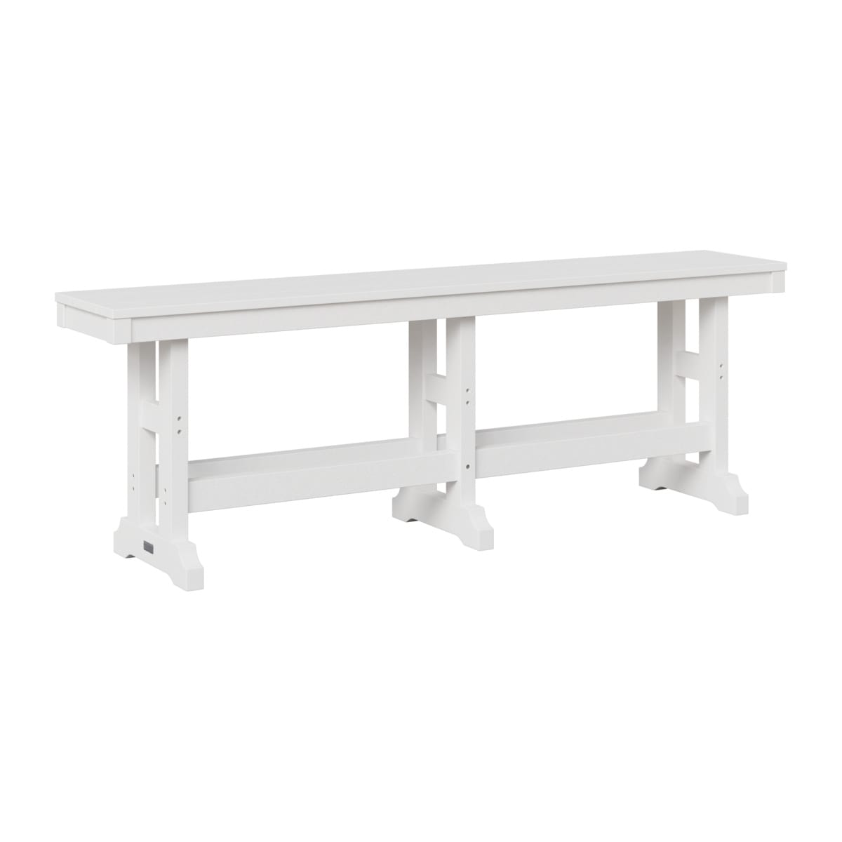 Berlin Gardens Outdoor Poly Counter Height Backless Bench