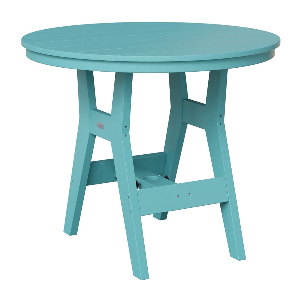 Berlin Gardens Outdoor Round Poly Bar Table