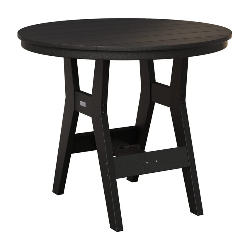 Berlin Gardens Outdoor Round Counter Height Poly Dining Table