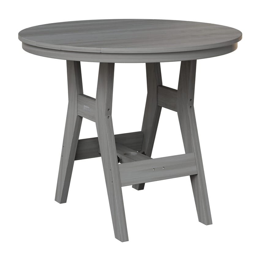 Berlin Gardens Outdoor Round Counter Height Poly Dining Table