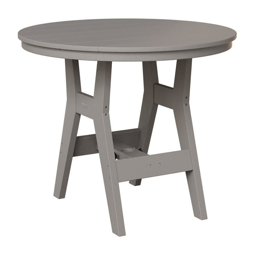 Berlin Gardens Outdoor Round Counter Height Poly Dining Table