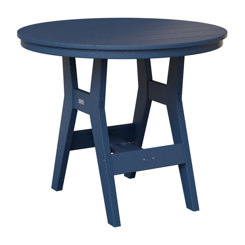 Berlin Gardens Outdoor Round Poly Bar Table